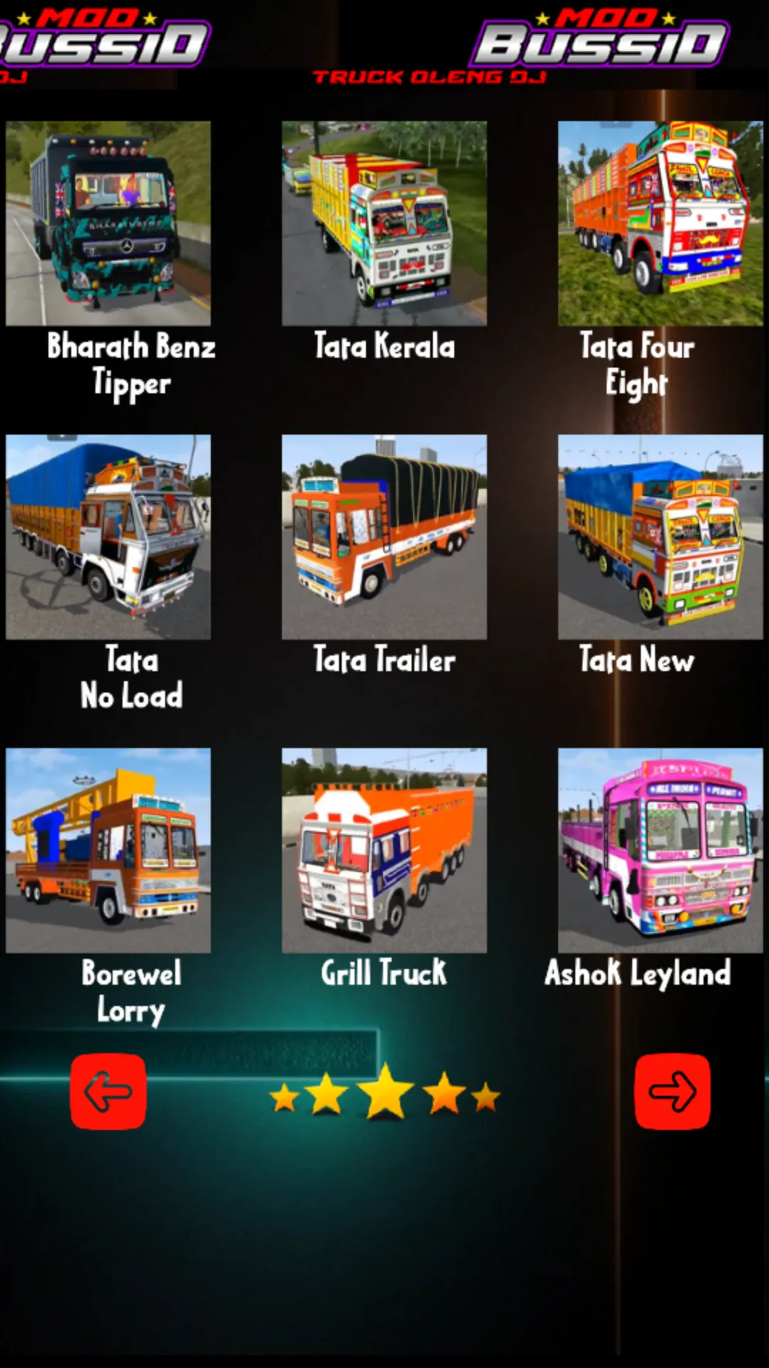 Mod Bussid Truk Oleng Dj | Indus Appstore | Screenshot