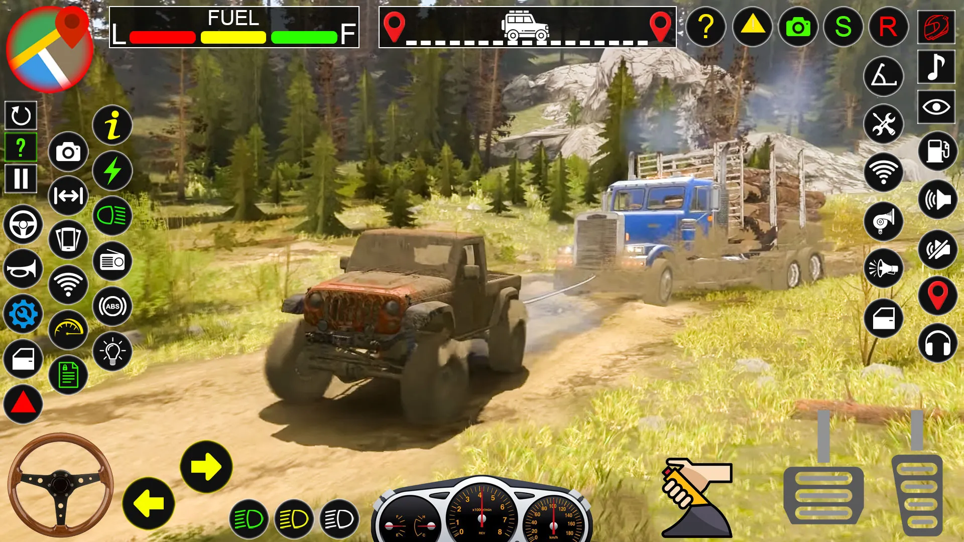 Offroad Jeep Simulator 4x4 Gam | Indus Appstore | Screenshot