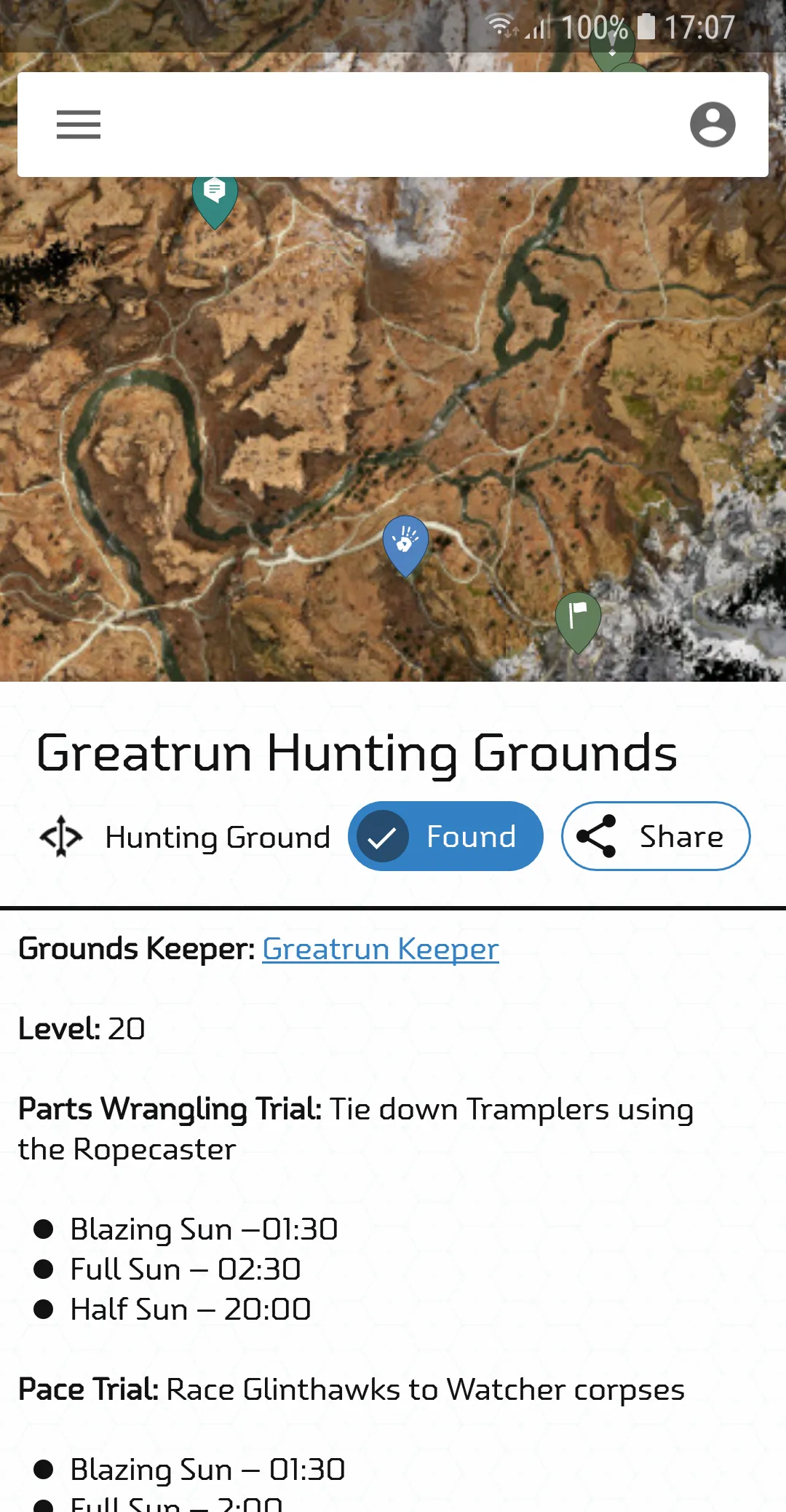 MapGenie: HZD Map | Indus Appstore | Screenshot