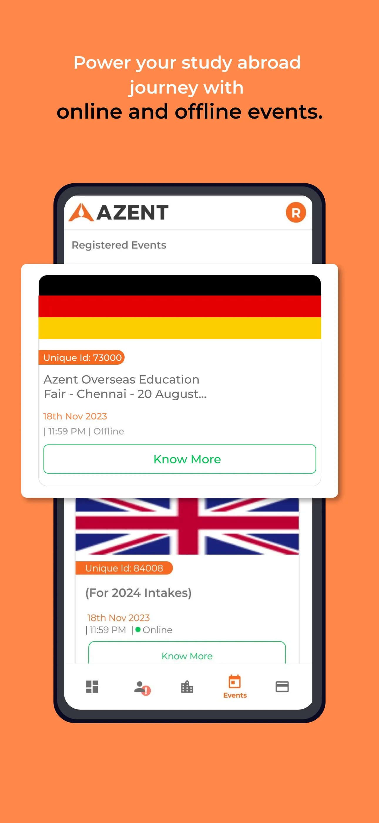 Azent App - Study Abroad | Indus Appstore | Screenshot