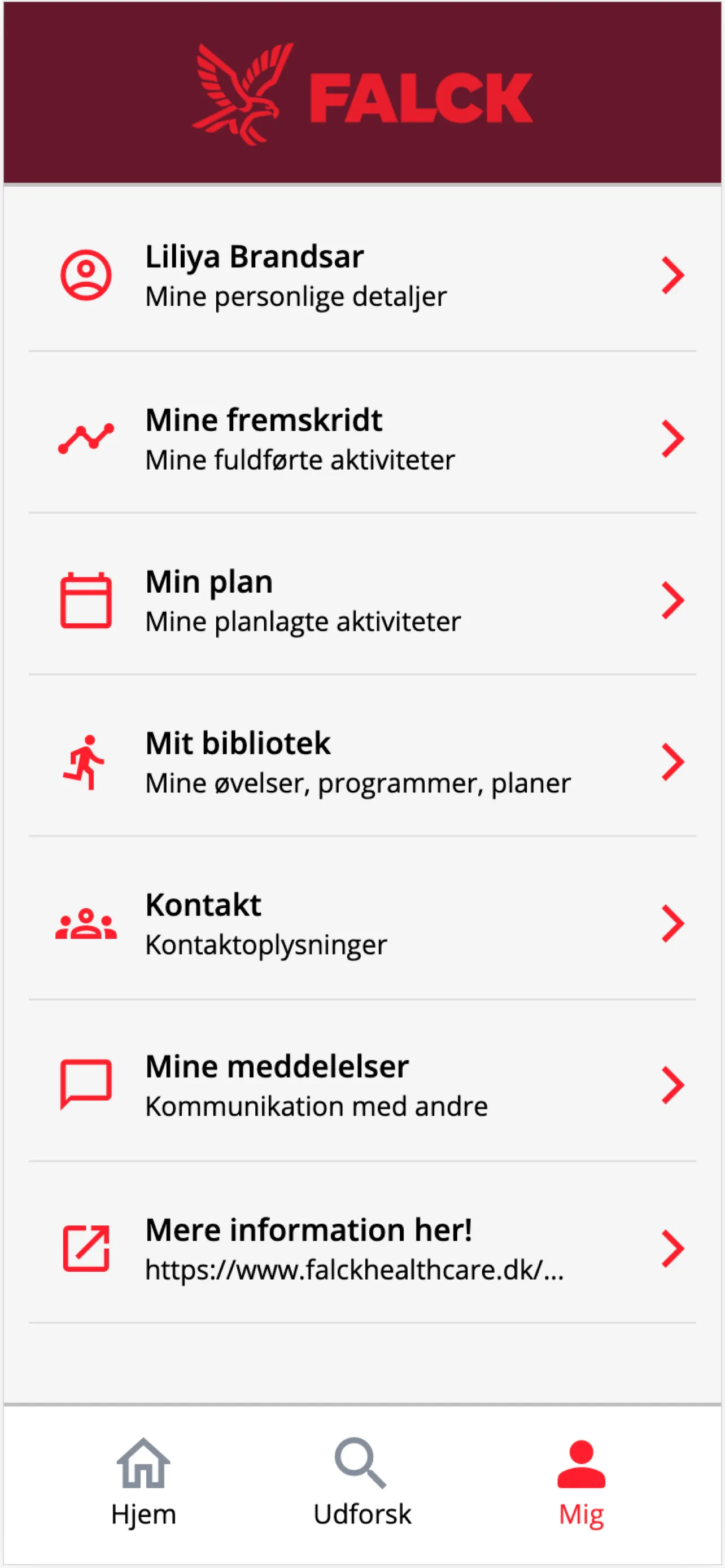 Falck Træning | Indus Appstore | Screenshot