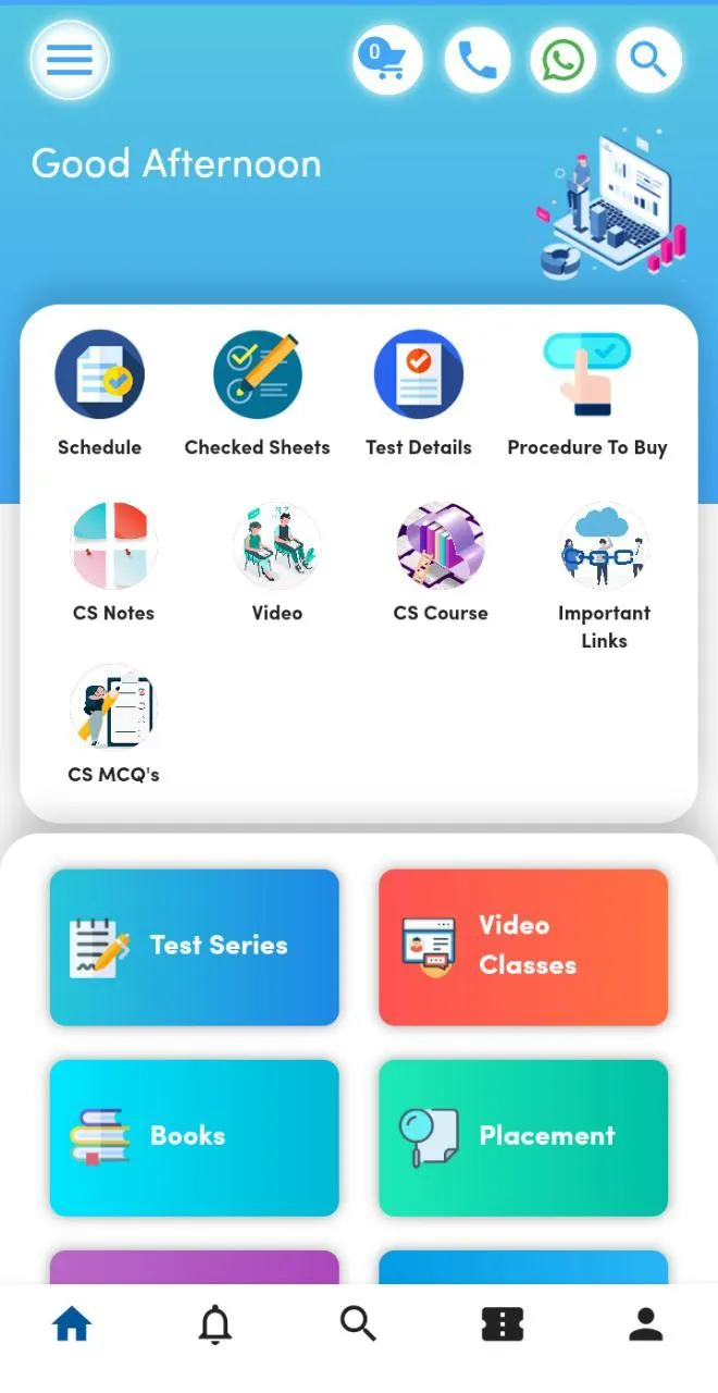 CS TEST SERIES | Indus Appstore | Screenshot