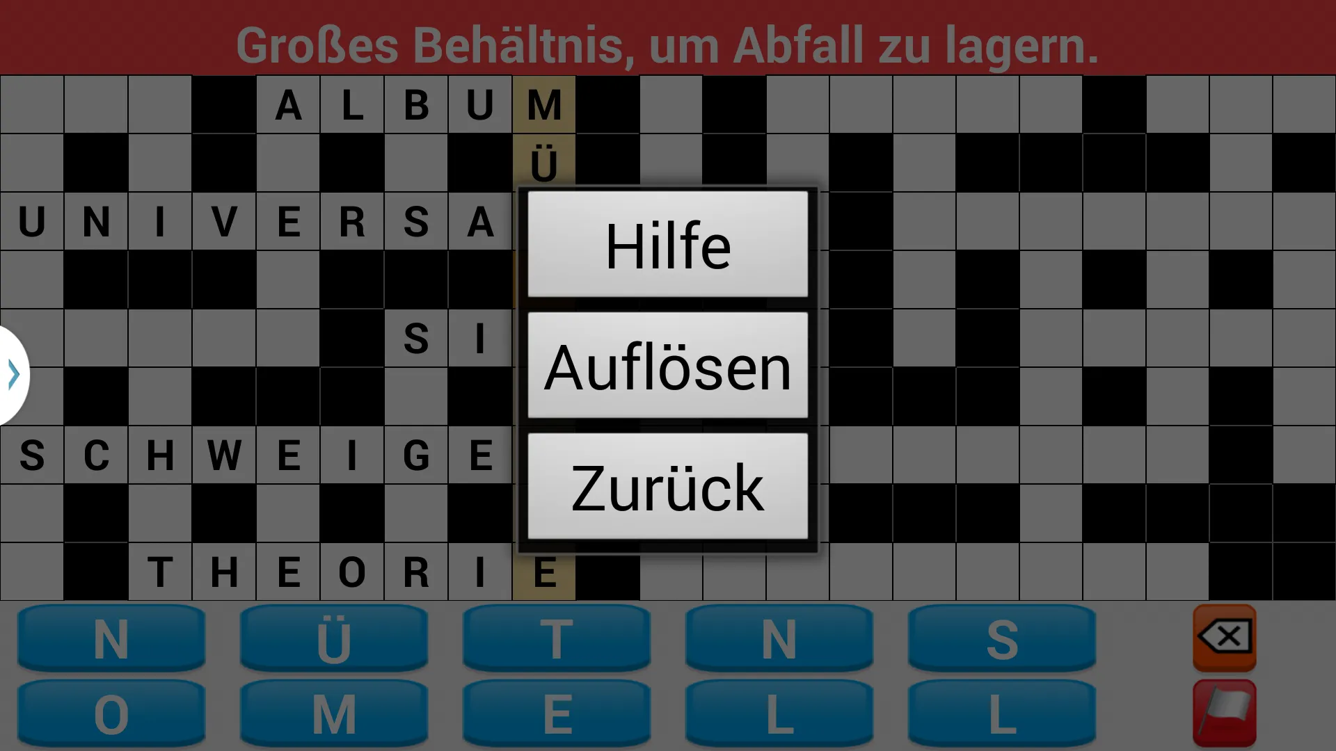 Kreuzworträtsel Deutsch | Indus Appstore | Screenshot