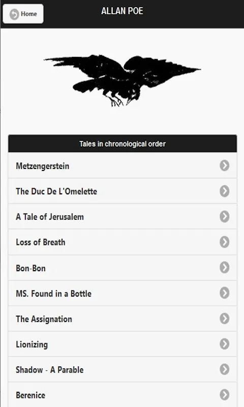 Edgar Allan Poe - tales poems | Indus Appstore | Screenshot