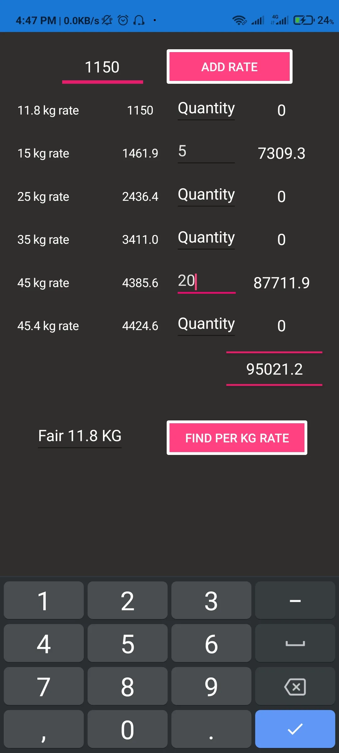 Gas Calculator | Indus Appstore | Screenshot