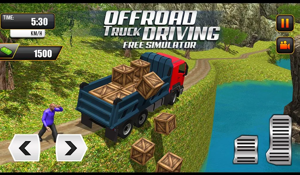 Mountain Offroad Truck Driving | Indus Appstore | Screenshot