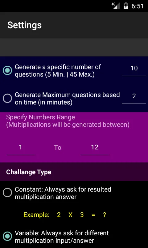 Math Multiplication Genius | Indus Appstore | Screenshot