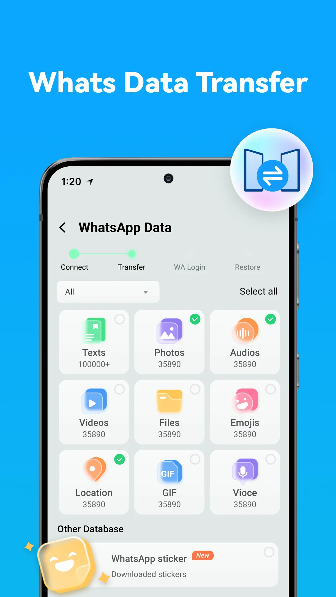 Data Transfer - MobileTrans | Indus Appstore | Screenshot