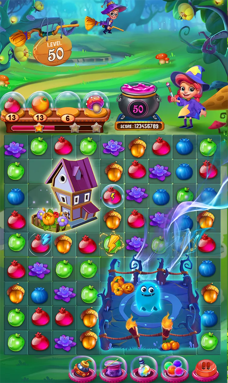 Witch Forest Magic Adventure | Indus Appstore | Screenshot