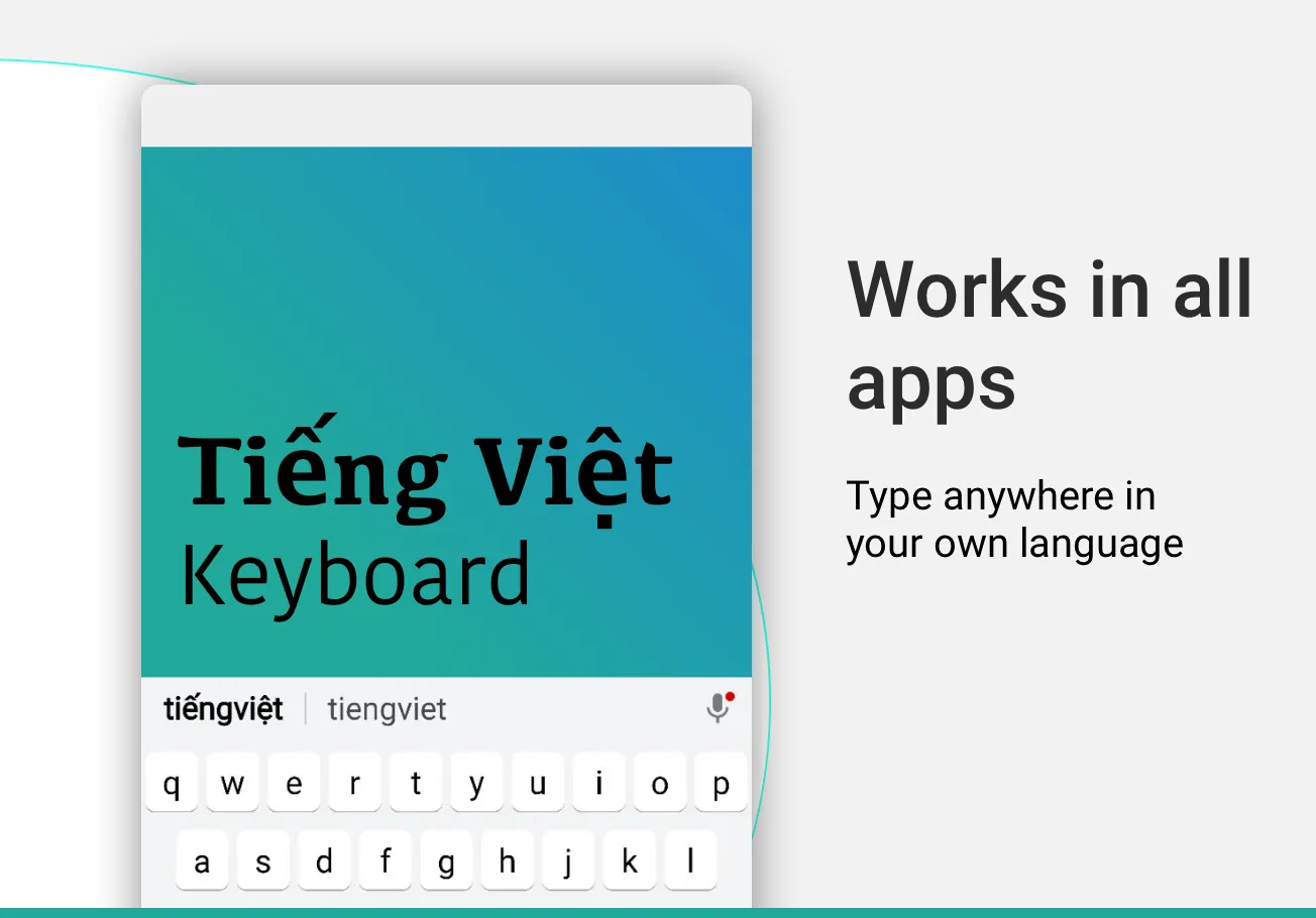 Vietnamese Keyboard | Indus Appstore | Screenshot