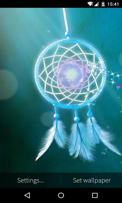 3D Dream Catcher  Wallpaper | Indus Appstore | Screenshot