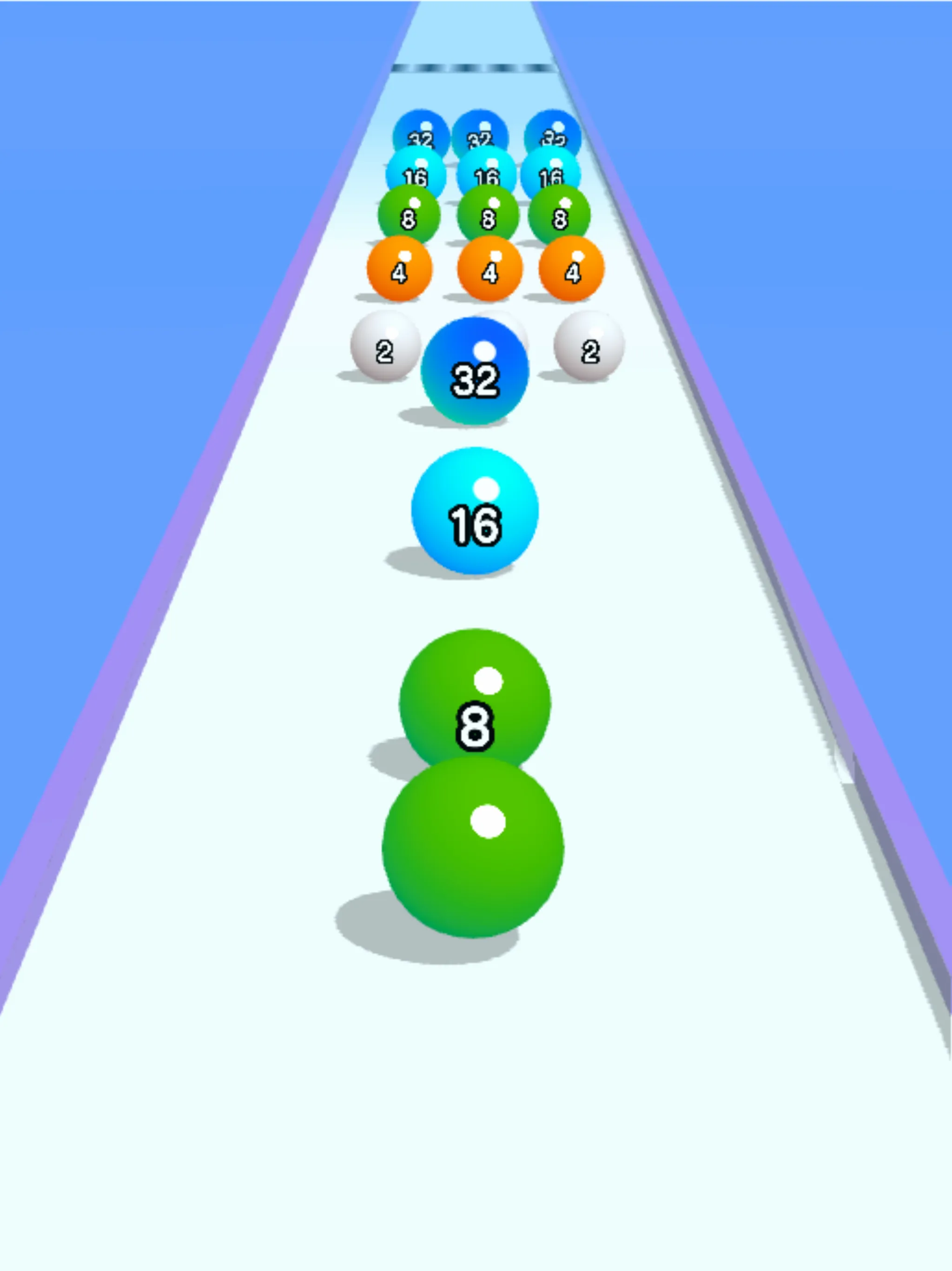 Ball Run 2048: merge number | Indus Appstore | Screenshot