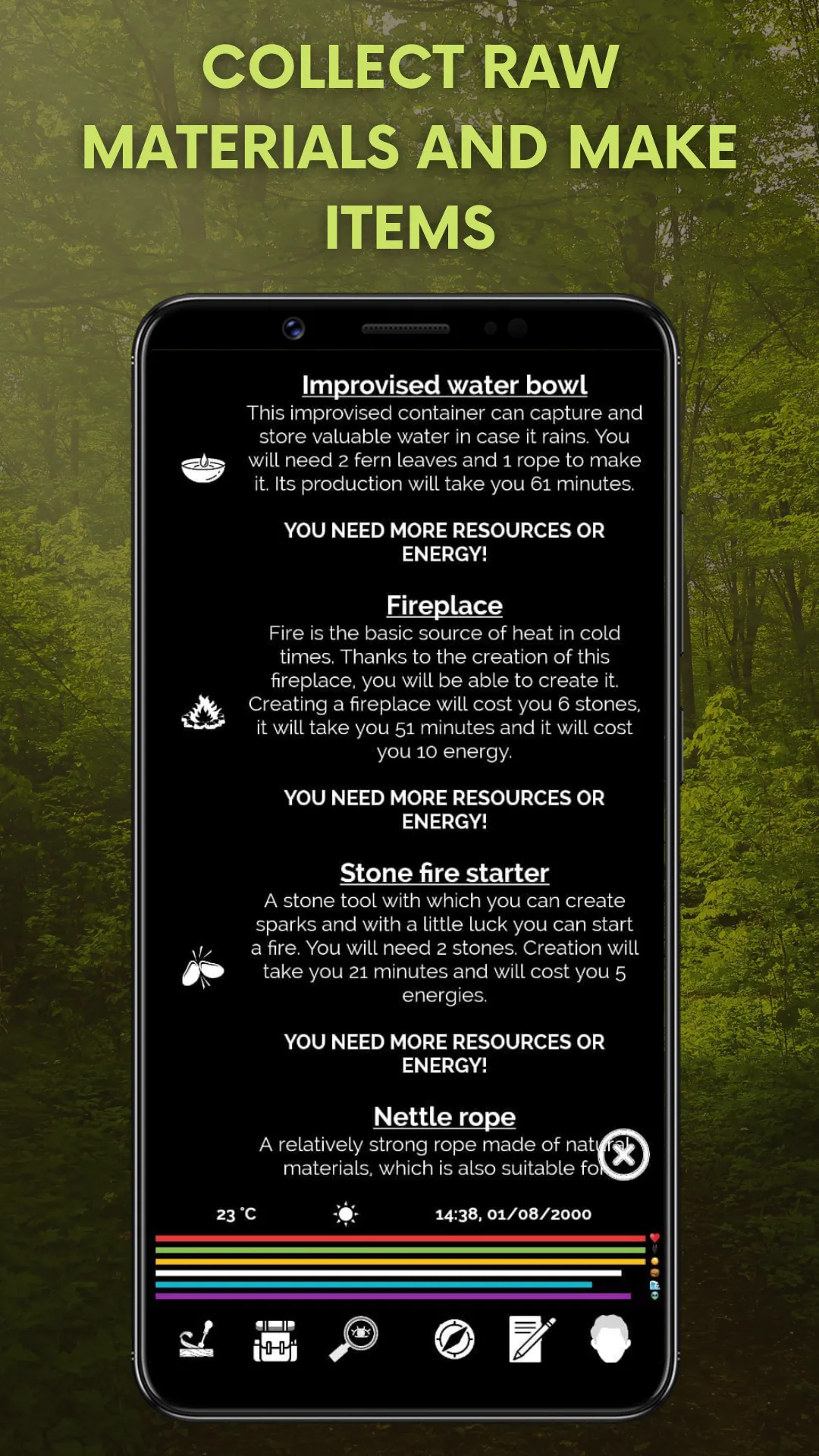 Alone (survival simulator) | Indus Appstore | Screenshot