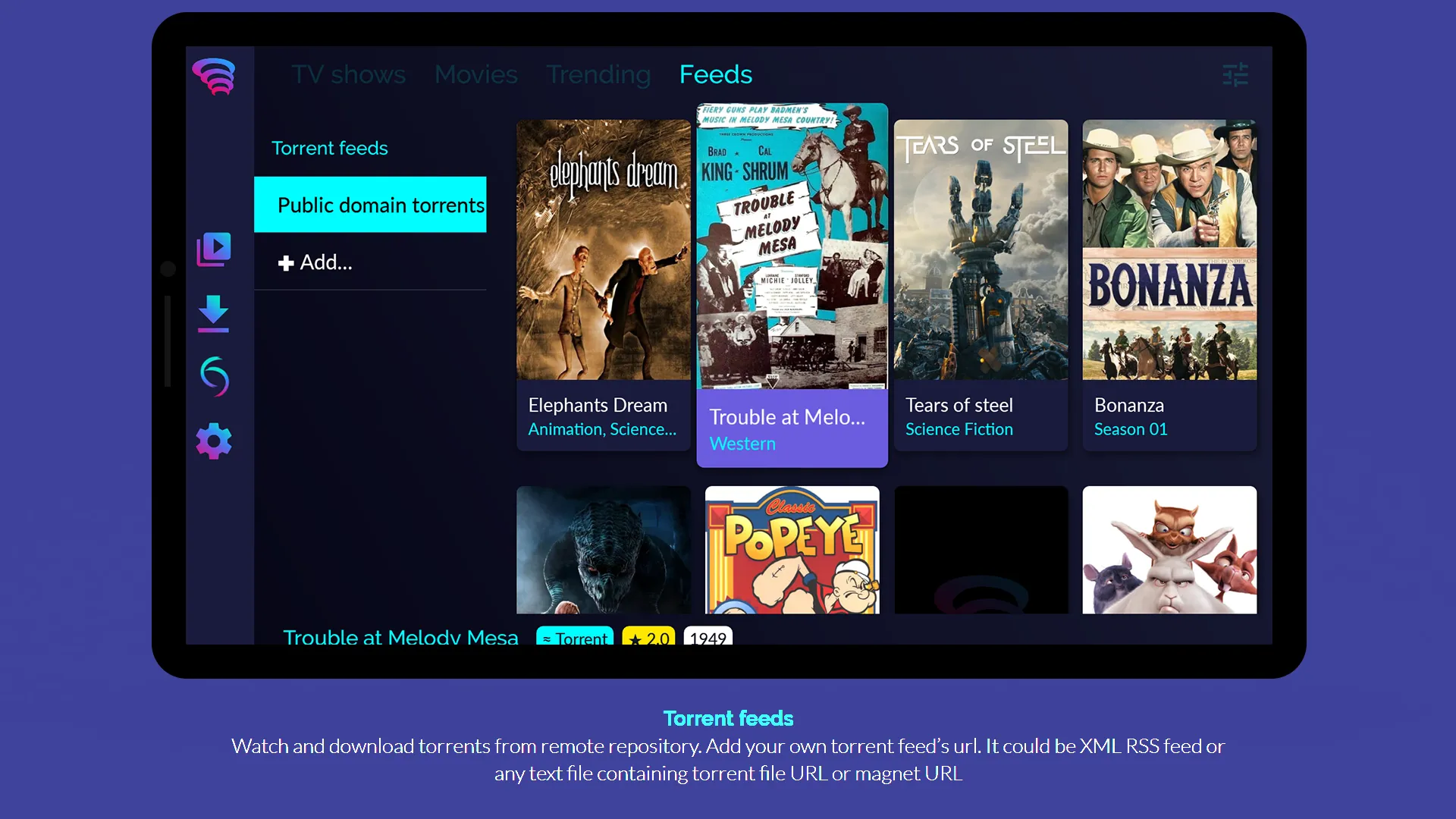 Torrentium TV - Stream torrent | Indus Appstore | Screenshot