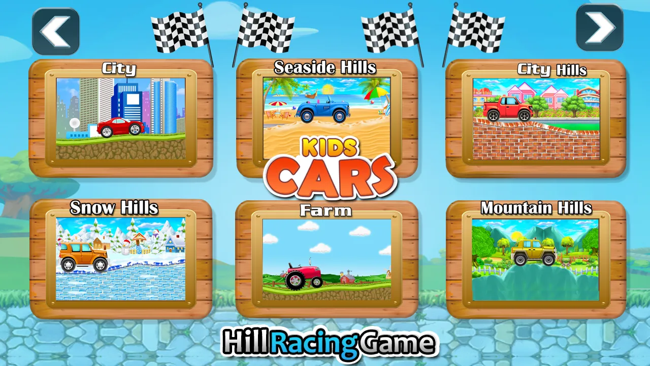 Kids Cars Hills Racing games | Indus Appstore | Screenshot