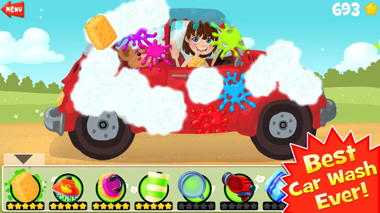 Amazing Car Wash - For Kids | Indus Appstore | Screenshot