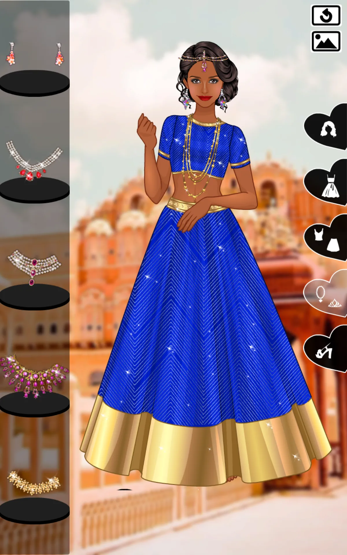 Indian Sari dress up | Indus Appstore | Screenshot