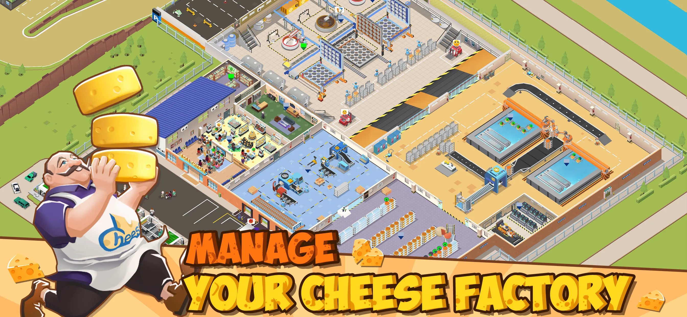 Cheese Empire Tycoon | Indus Appstore | Screenshot