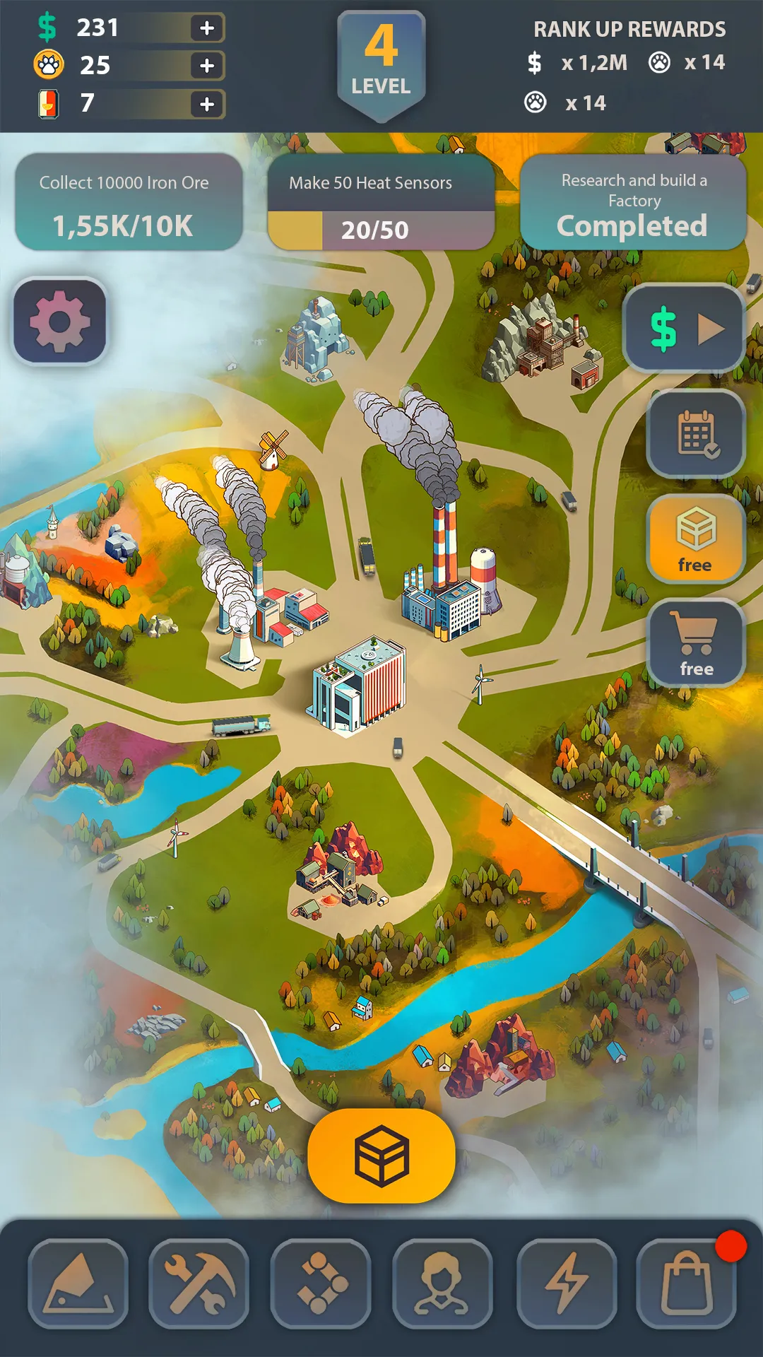 Idle Mining Tycoon: Industry | Indus Appstore | Screenshot