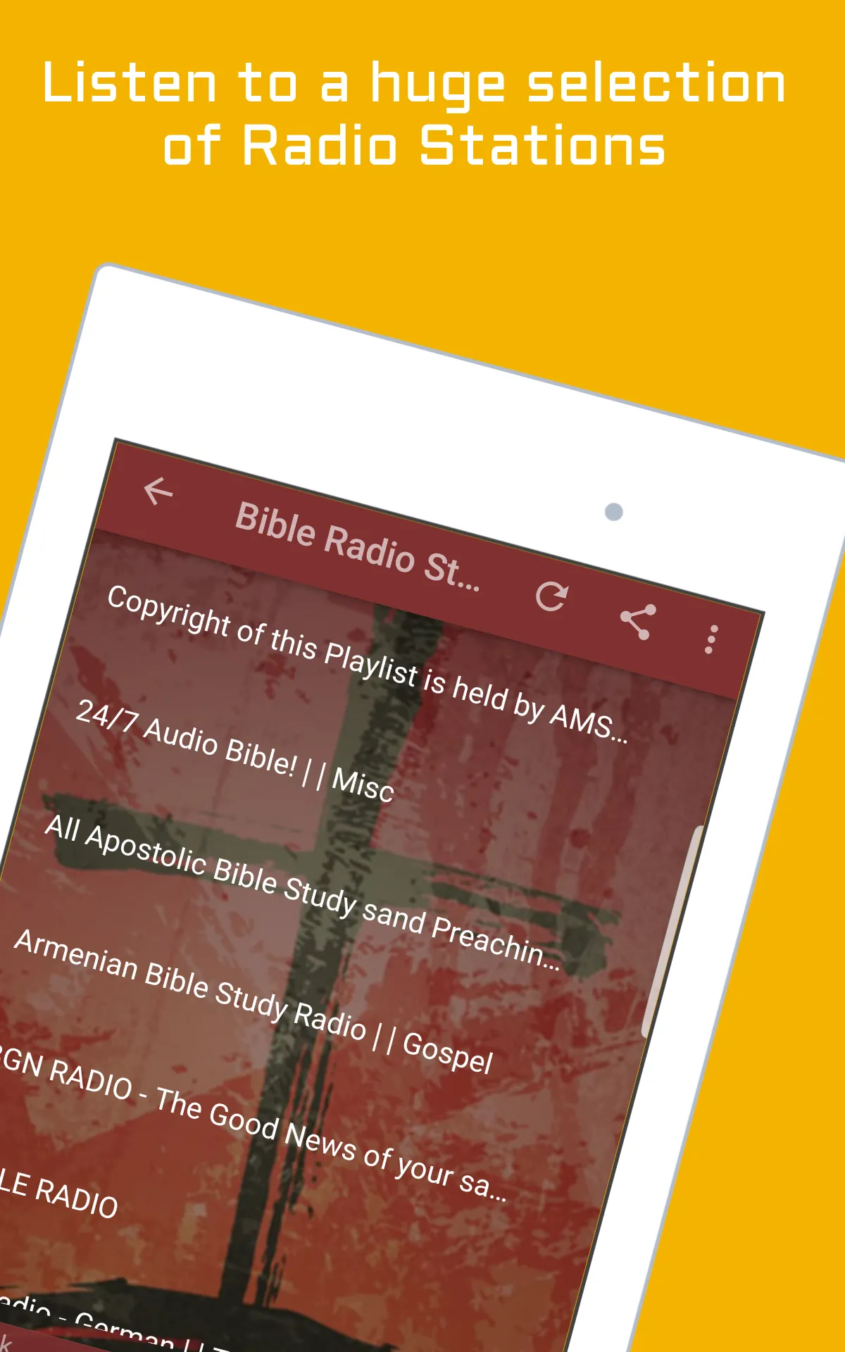 Best Bible Radio Stations | Indus Appstore | Screenshot