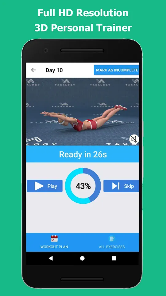 Lose Belly Fat in 30 Days | Indus Appstore | Screenshot