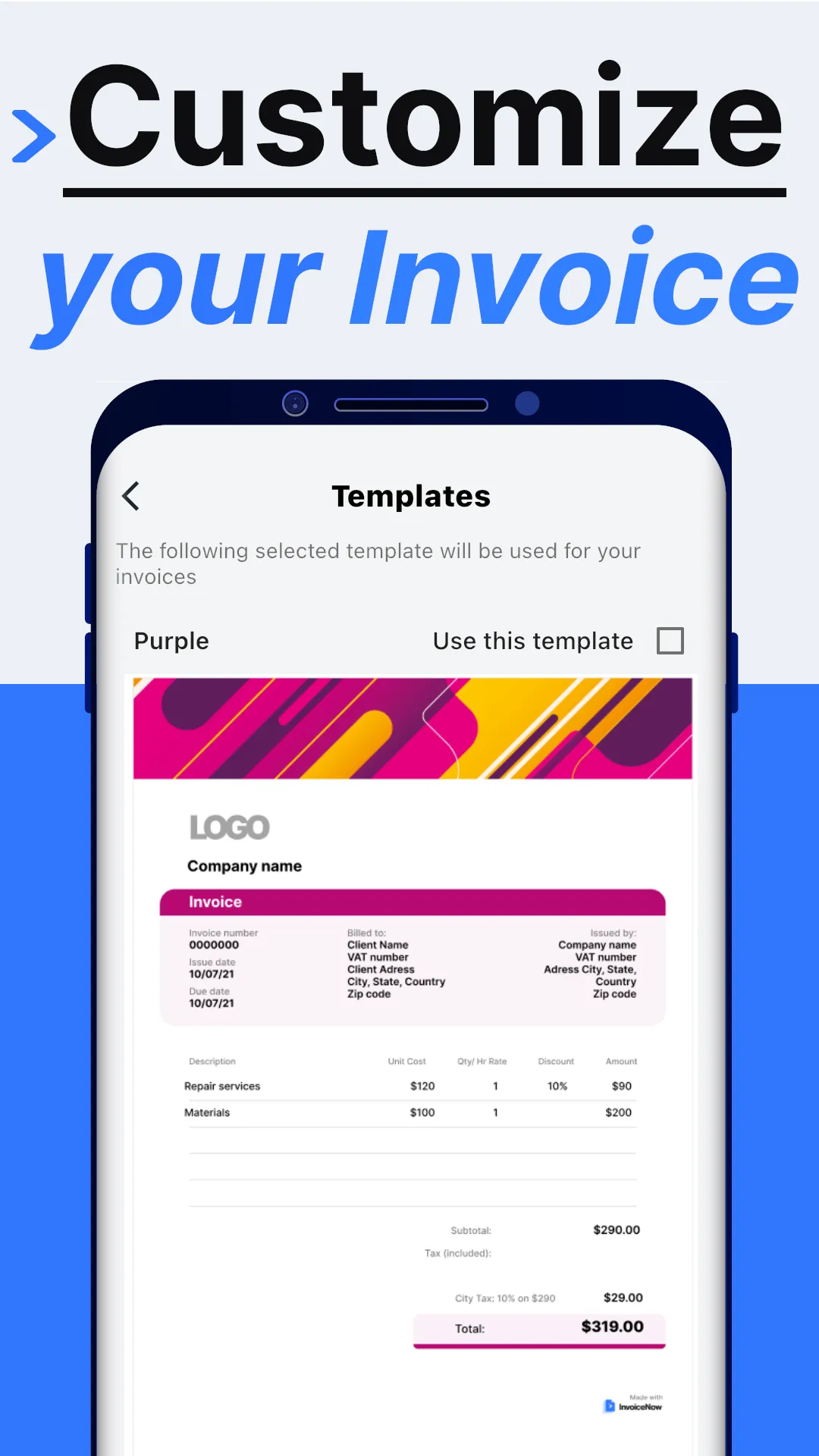 InvoiceNow: Easy Invoicing App | Indus Appstore | Screenshot