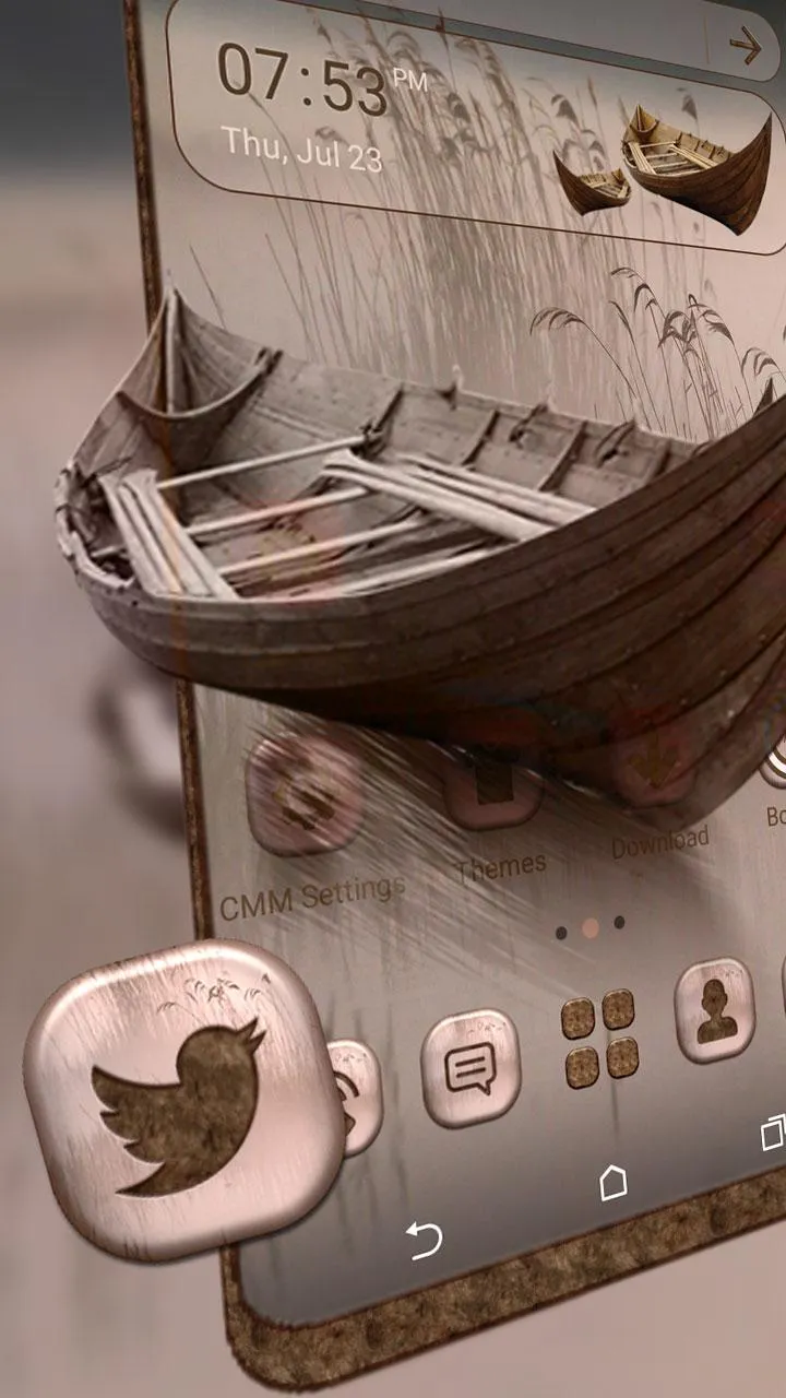 Old Boat Fog Launcher Theme | Indus Appstore | Screenshot