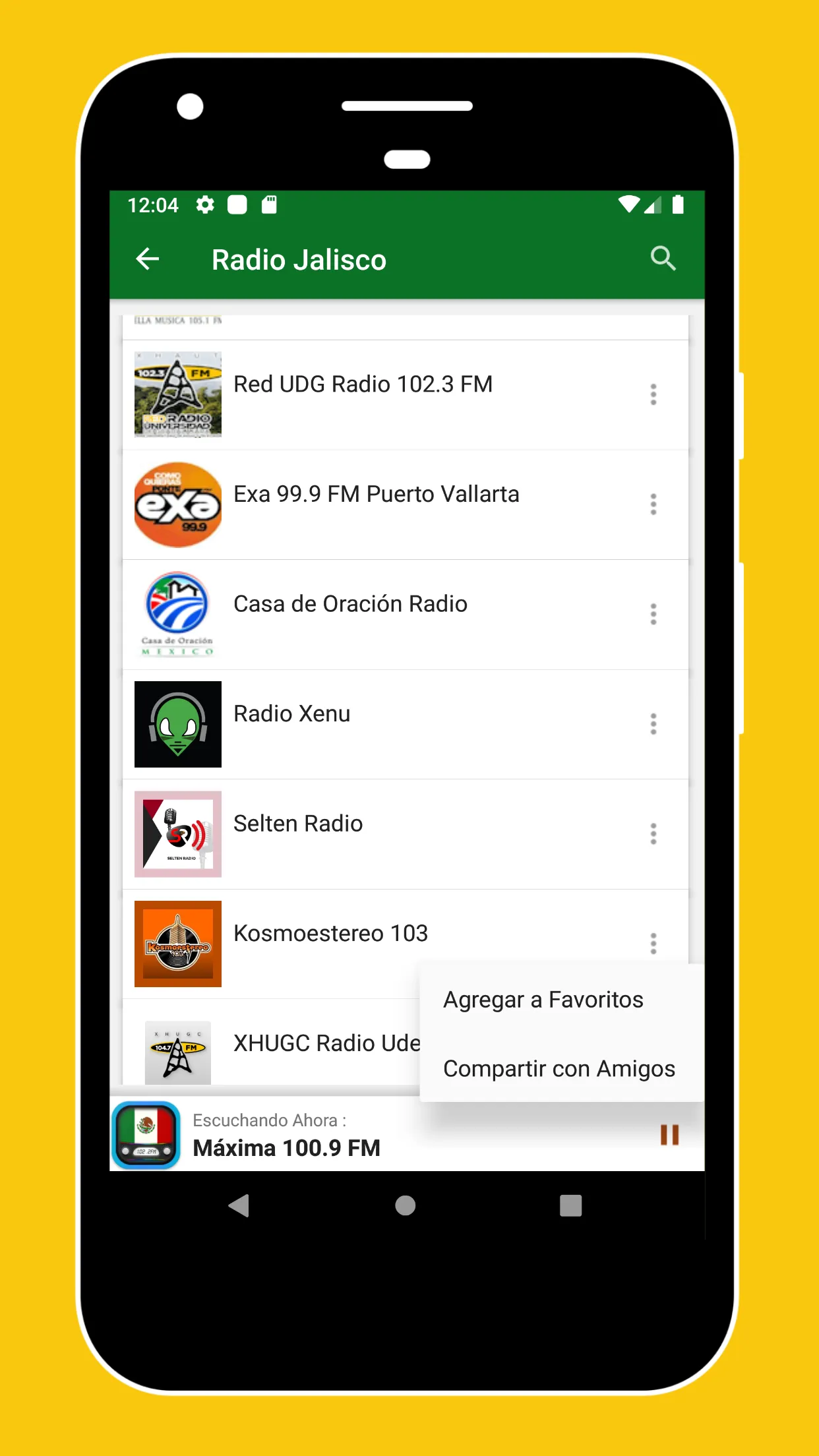 Radio Mexico + Radio Mexico FM | Indus Appstore | Screenshot