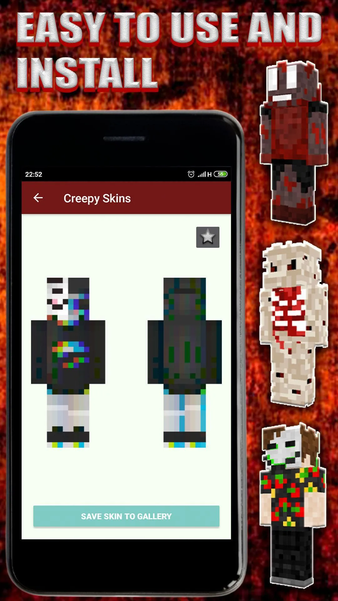 Scary Skins and Horror Skins | Indus Appstore | Screenshot