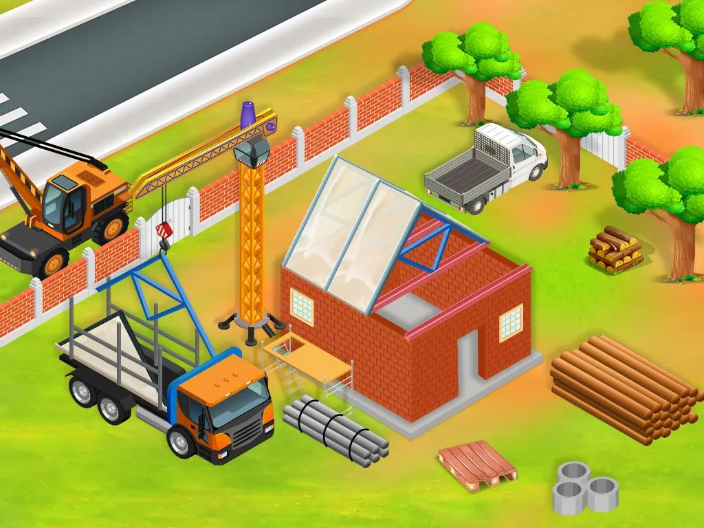 Little Builder - Truck Games | Indus Appstore | Screenshot