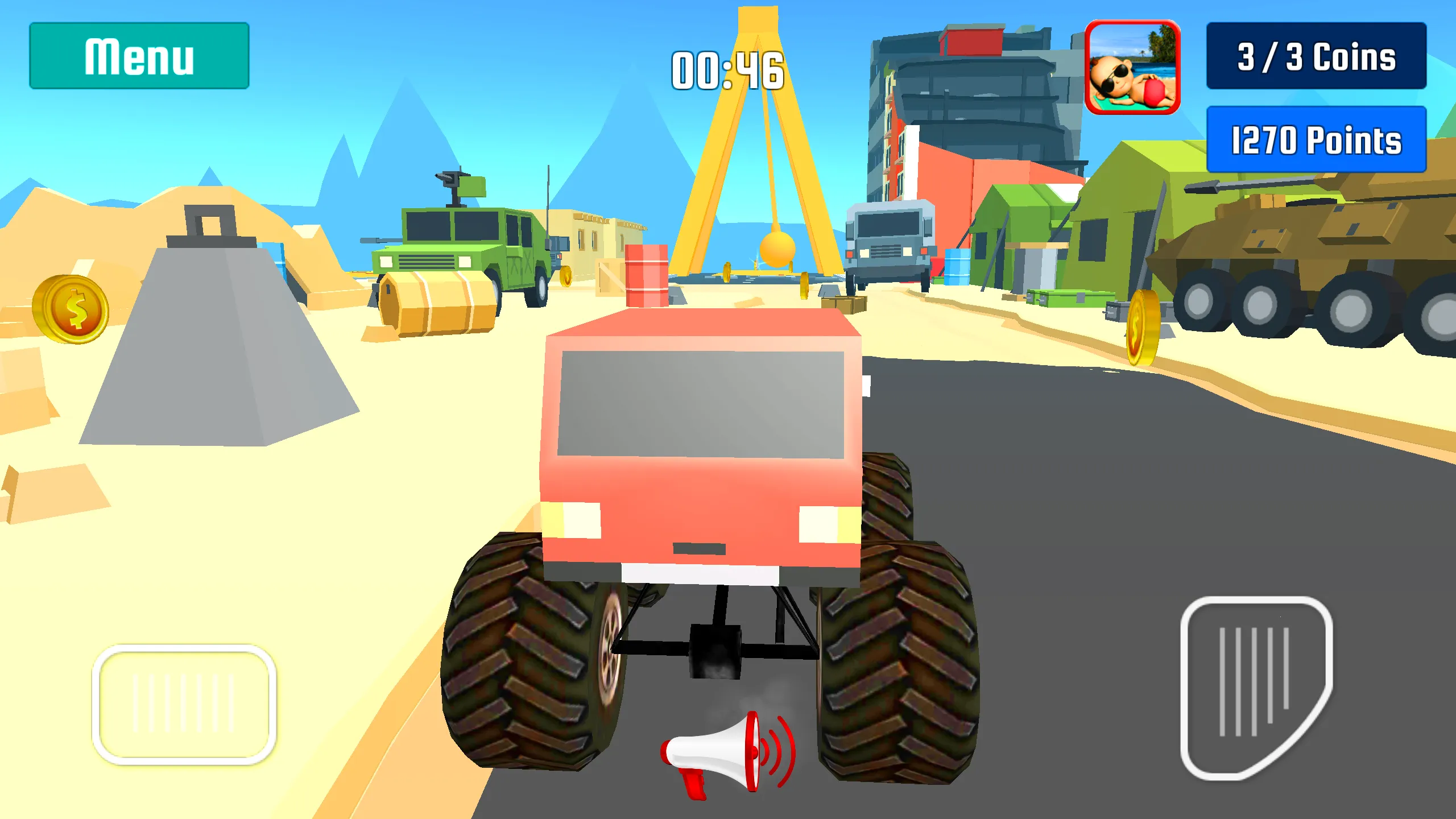 Monster Truck Stunt Speed Race | Indus Appstore | Screenshot