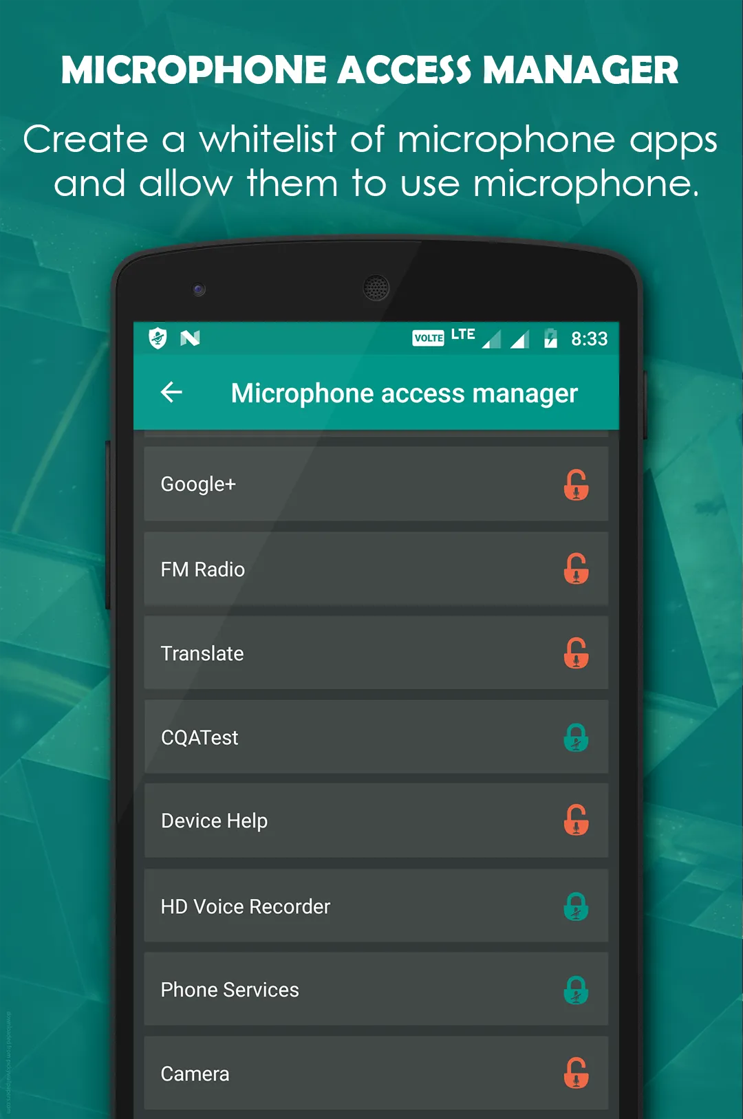 Microphone Blocker | Indus Appstore | Screenshot