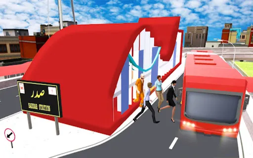 Real Metro Bus Simulator Game | Indus Appstore | Screenshot