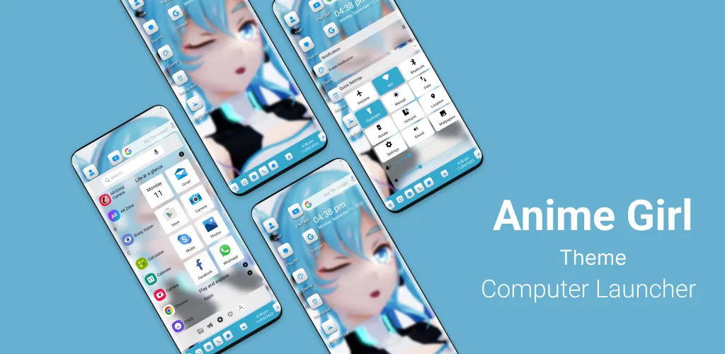 Anime Girl Theme for S23 | Indus Appstore | Screenshot