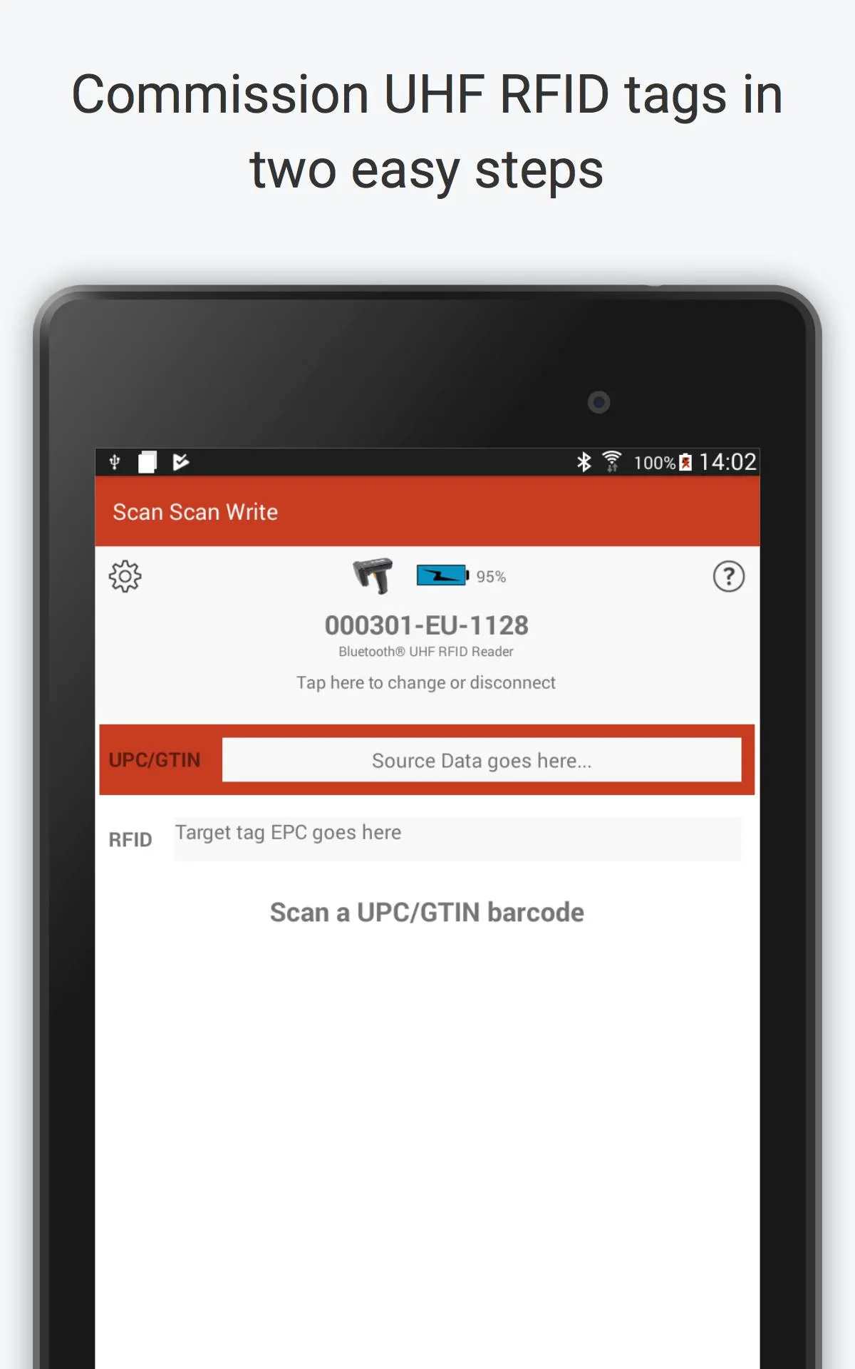 RFID Scan Scan Write | Indus Appstore | Screenshot