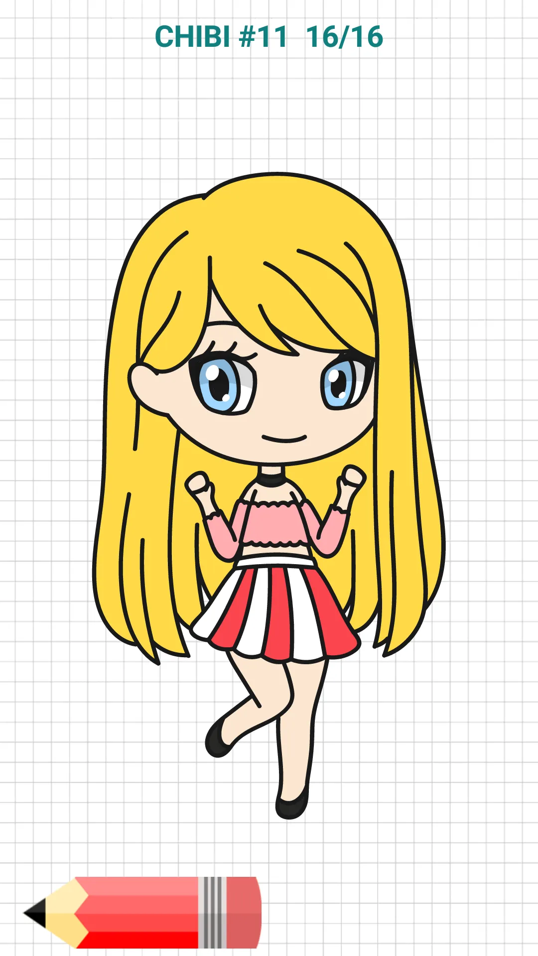 How to Draw Chibi Girls | Indus Appstore | Screenshot