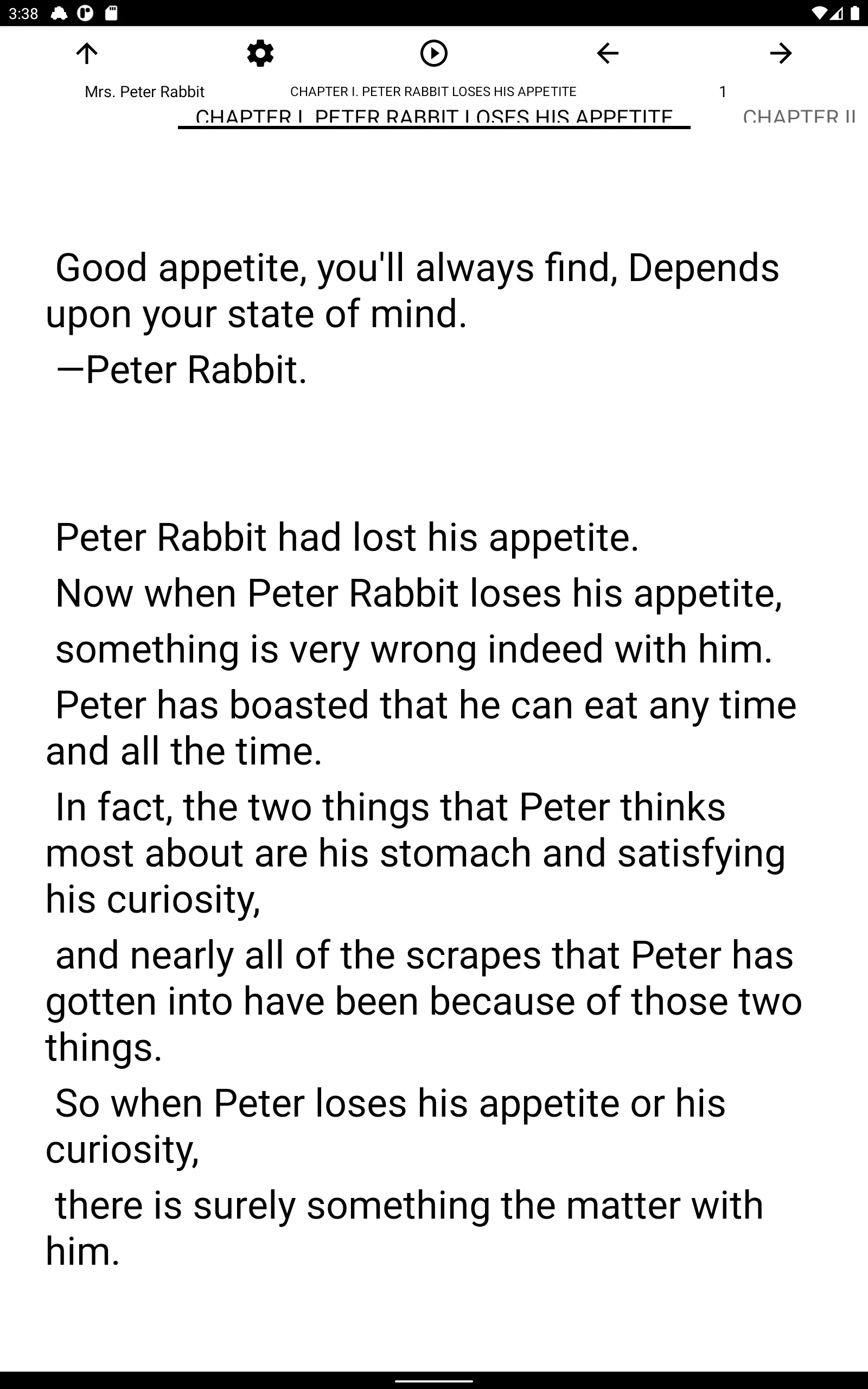 Book, Mrs. Peter Rabbit | Indus Appstore | Screenshot