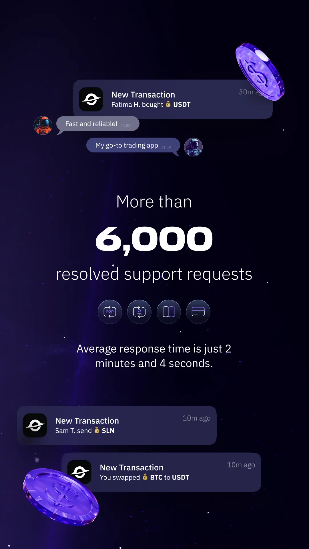 EVEDEX・Crypto Trade & Exchange | Indus Appstore | Screenshot