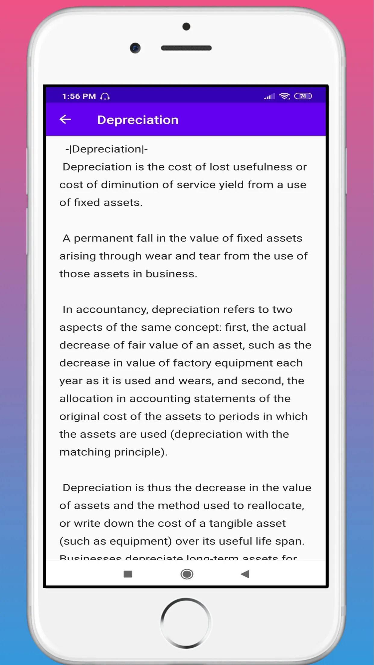 Depreciation | Indus Appstore | Screenshot