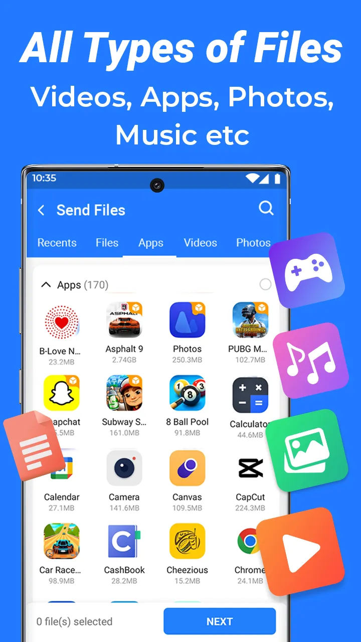 Share All : Files Sharing | Indus Appstore | Screenshot