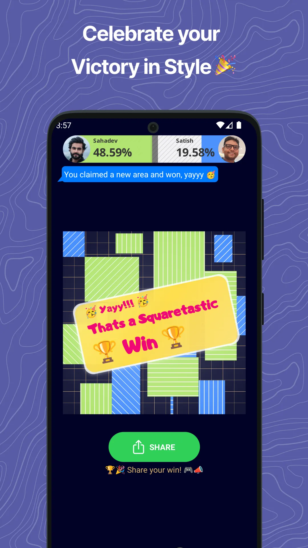 Win the Square – Puzzle Game | Indus Appstore | Screenshot