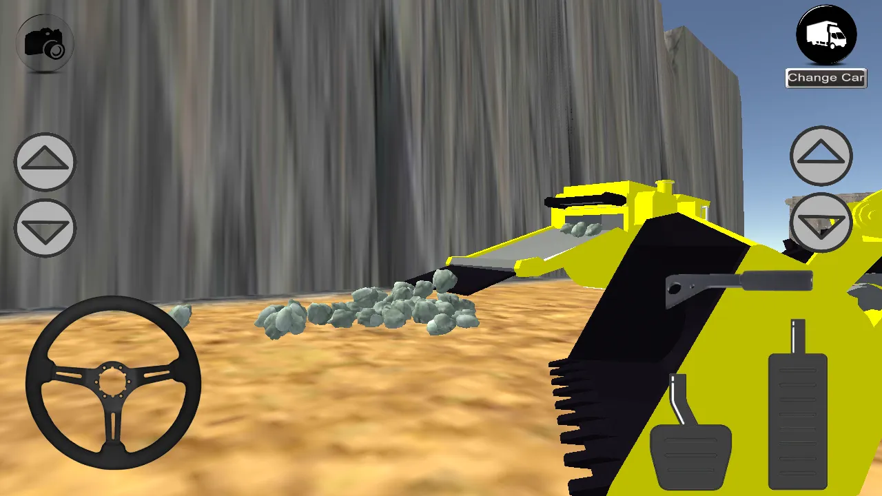 Stone Pit Dozer Simulator | Indus Appstore | Screenshot