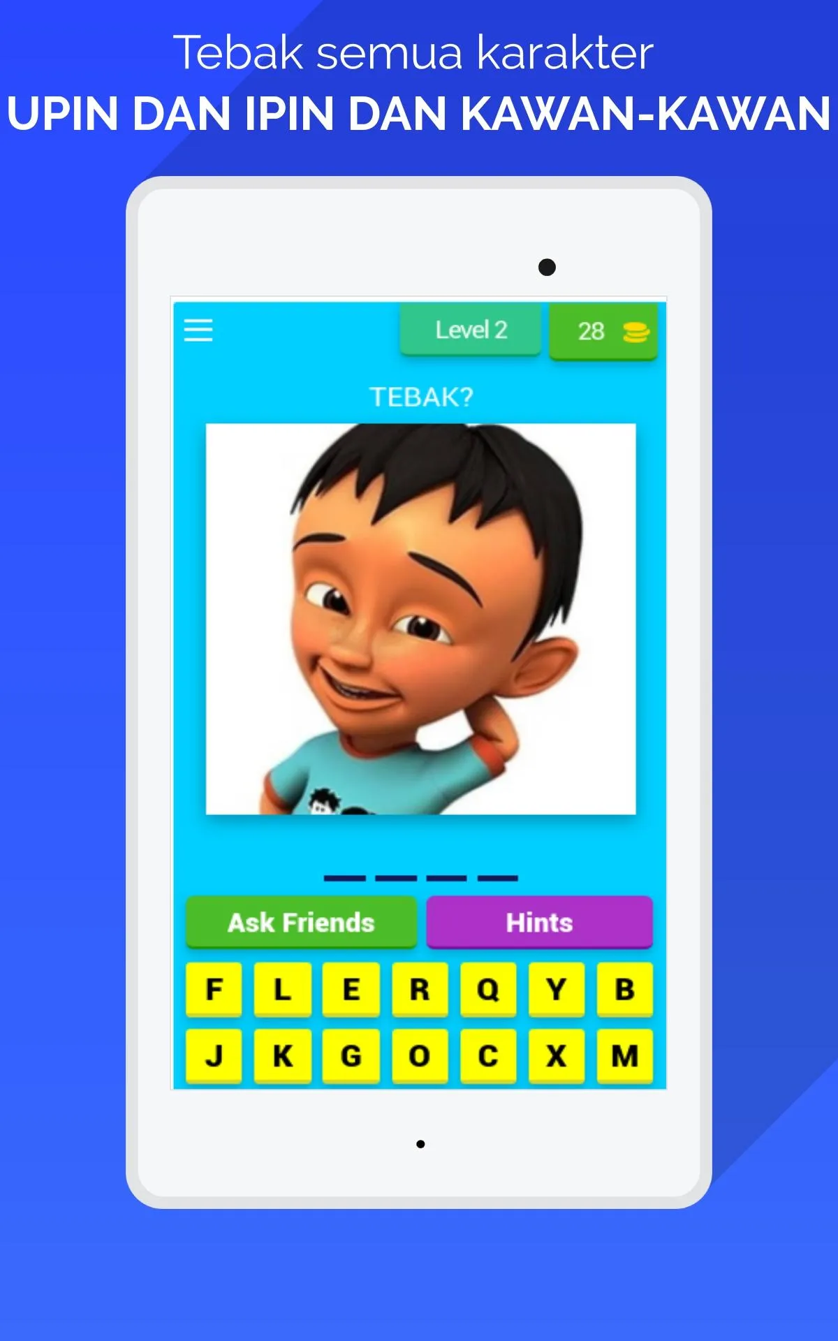 Upin & Ipin Quiz | Indus Appstore | Screenshot