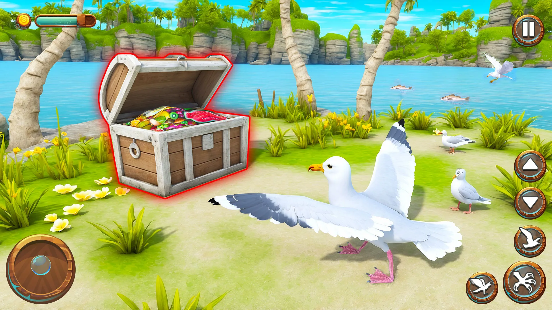 Seagull Bird Life Simulator | Indus Appstore | Screenshot