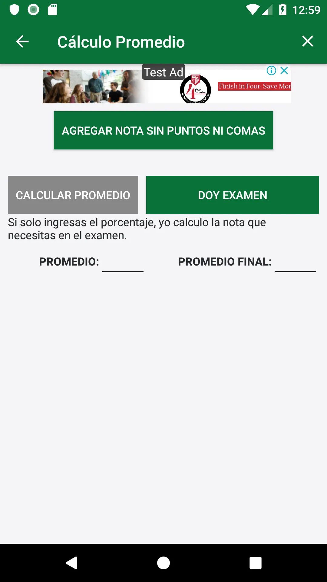 Escala de Notas | Indus Appstore | Screenshot