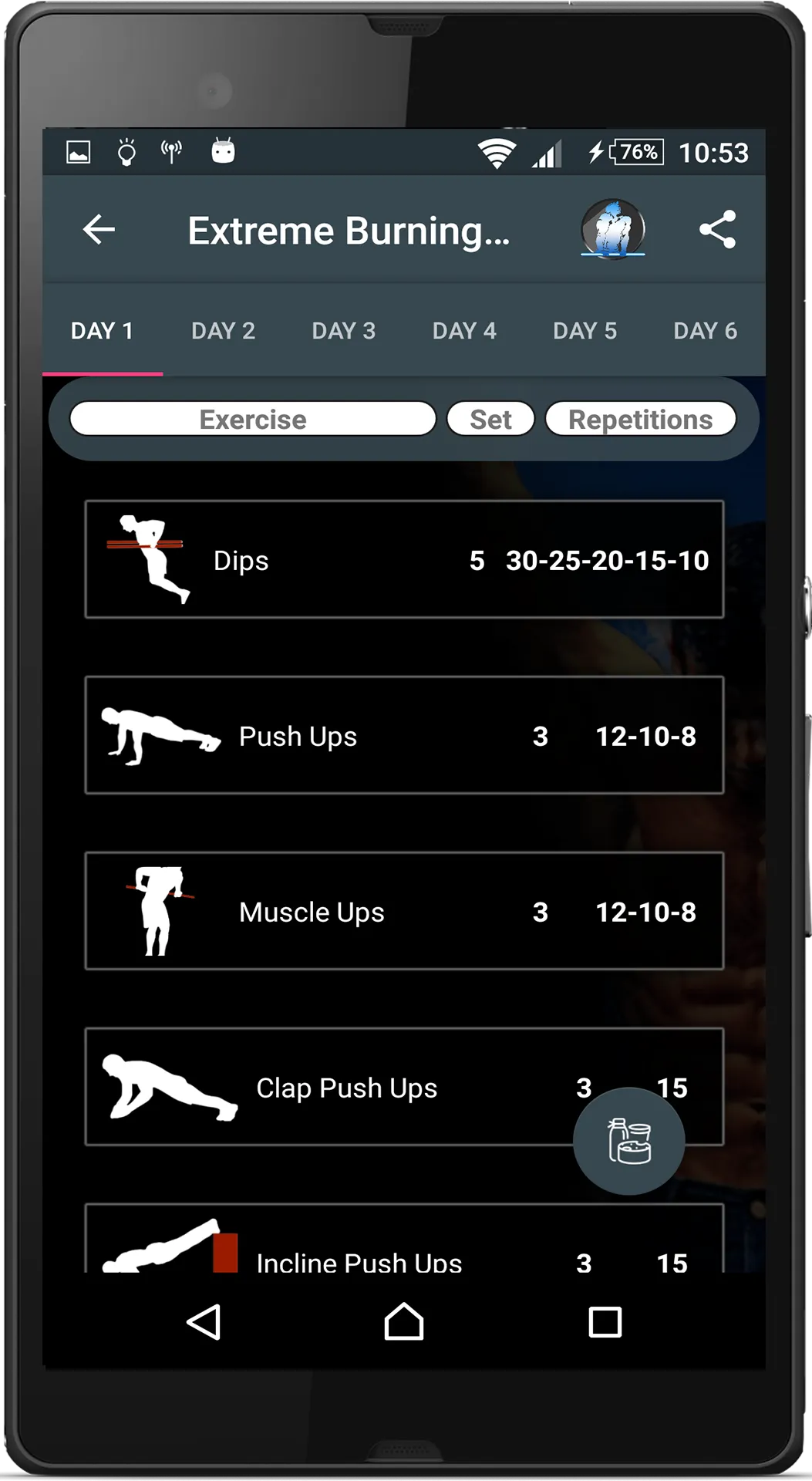 Street Workouts Calisthenics | Indus Appstore | Screenshot