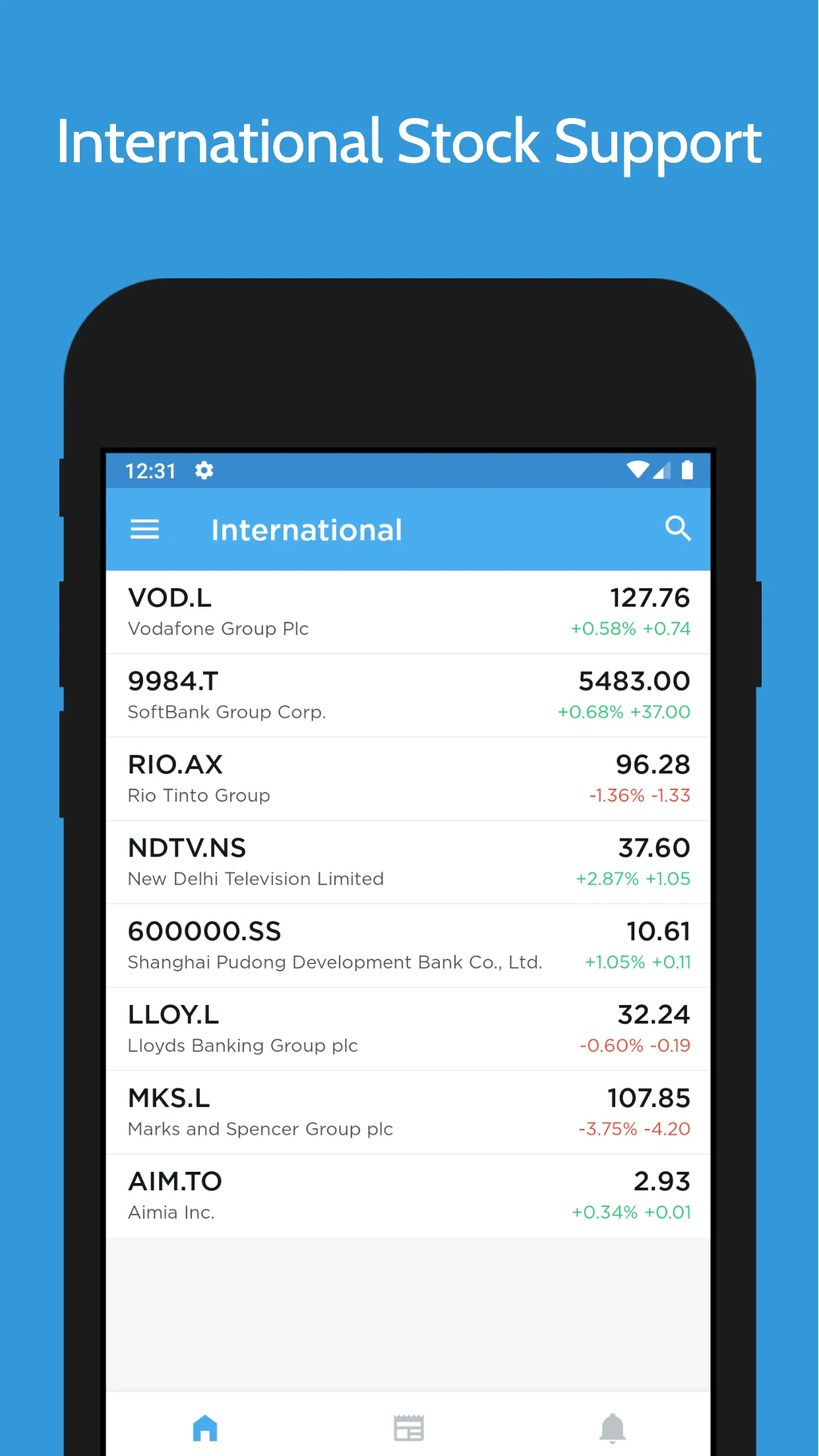 Stock Market Tracker | Indus Appstore | Screenshot
