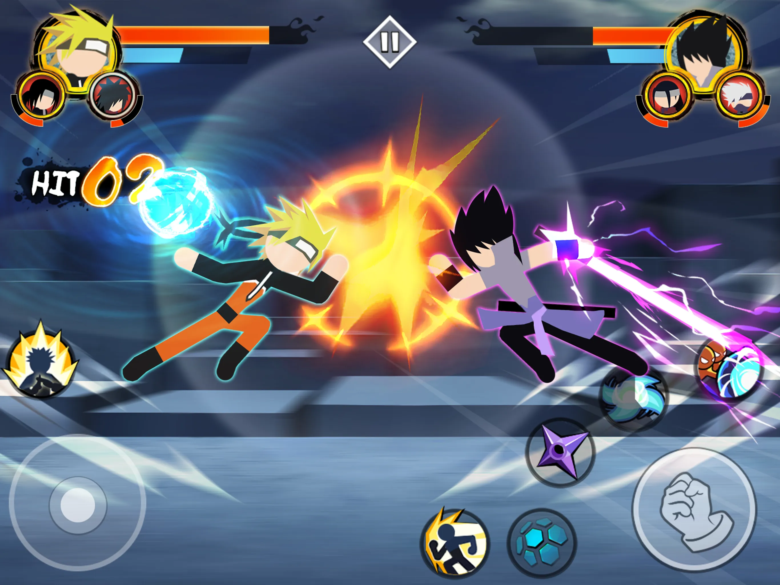 Stick Ninja - 3v3 Battle | Indus Appstore | Screenshot