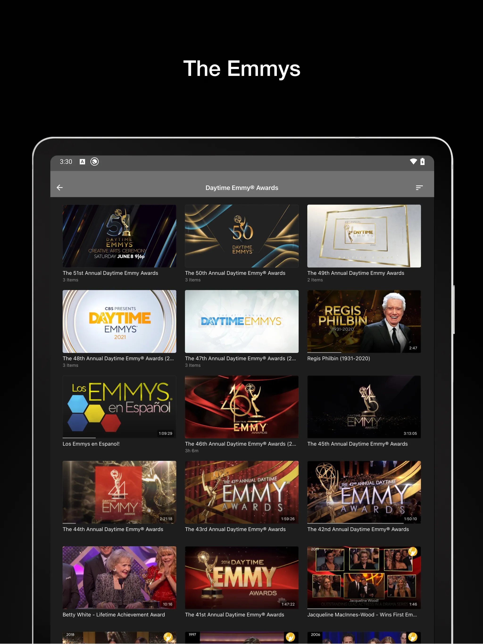 The Emmys | Indus Appstore | Screenshot