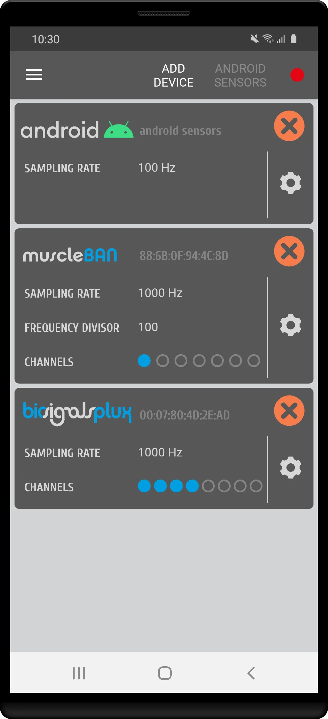 OpenSignals Mobile | Indus Appstore | Screenshot